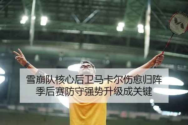 雪崩队核心后卫马卡尔伤愈归阵 季后赛防守强势升级成关键